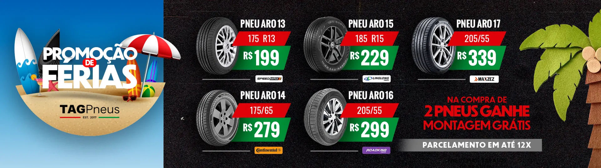 Ofertas de Pneus e Rodas em Samambaia DF