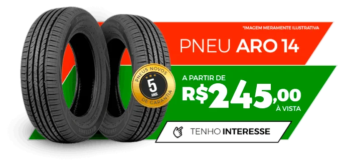 Comprar Pneu Aro 14 em Samambaia