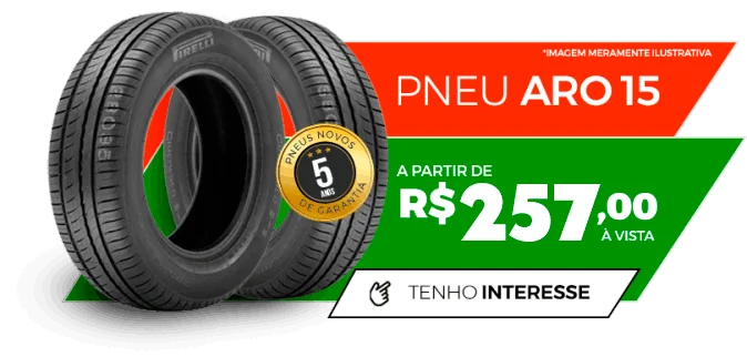 Comprar Pneu Aro 15 em Samambaia