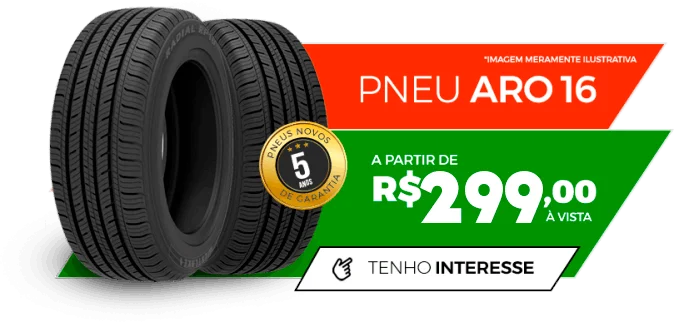 Comprar Pneu Aro 16 em Samambaia